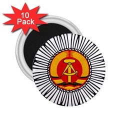 Volkspolizei Badge 2 25  Magnets (10 Pack)  by abbeyz71