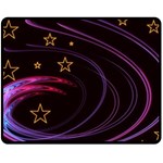 Background Abstract Star Fleece Blanket (Medium)  60 x50  Blanket Front