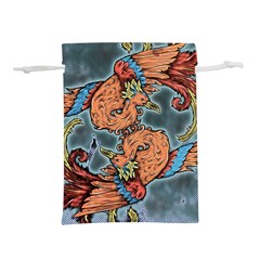 Chinese Phoenix Lightweight Drawstring Pouch (l)