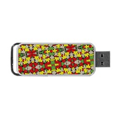 Leaves Pattern Portable Usb Flash (one Side)
