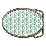 Summer Pattern Belt Buckles Front