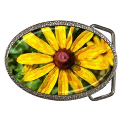 Sunflower Painting Belt Buckles
