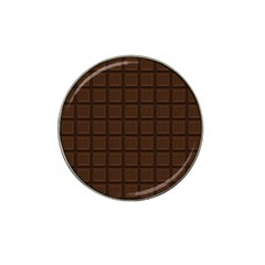 Chocolate Hat Clip Ball Marker (4 Pack)