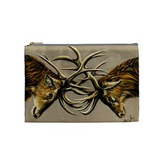 Locking Horns Cosmetic Bag (medium)