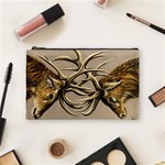 Locking Horns Cosmetic Bag (Medium) Front