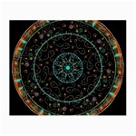 Mandala - 0008b - The Coffee Eye Small Glasses Cloth Front