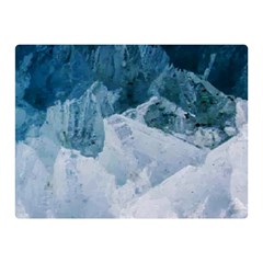 Blue Sea Waves Double Sided Flano Blanket (mini) 