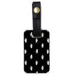 Vampire Hand Motif Graphic Print Pattern 2 Luggage Tag (one side) Front