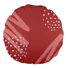 Terracota  Large 18  Premium Round Cushions