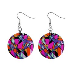 Abstract  Mini Button Earrings by LW41021