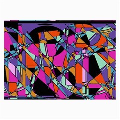 Abstract  Large Glasses Cloth (2 Sides) by LW41021