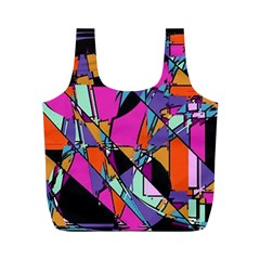Abstract  Full Print Recycle Bag (m) by LW41021