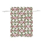Multicolored Texture Print Pattern Lightweight Drawstring Pouch (S) Front