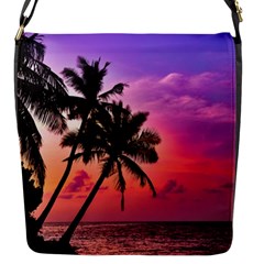 Ocean Paradise Flap Closure Messenger Bag (s) by LW323