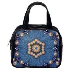 Denimpearls Classic Handbag (one Side) by LW323