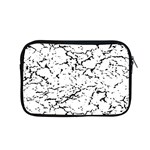 Black And White Grunge Abstract Print Apple MacBook Pro 15  Zipper Case Front