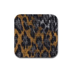 Animalprint Rubber Square Coaster (4 Pack) 