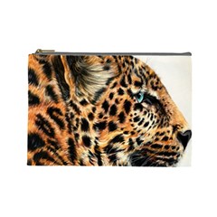 Jaguar Cosmetic Bag (large) by ArtByThree