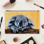 Koala Sleeping Cosmetic Bag (Large) Front