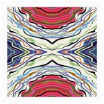 Bohemian Colorful Pattern B Medium Glasses Cloth (2 Sides) Back