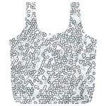 Neon Geometric Pattern Design 2 Full Print Recycle Bag (XXXL) Back