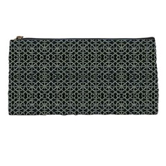 Iron Ornament Grid Pattern Pencil Case by dflcprintsclothing