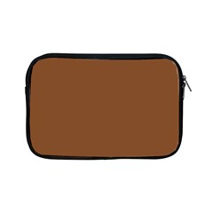 Caramel Cafe Brown Apple Ipad Mini Zipper Cases by FabChoice
