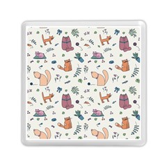 Funny Cats Memory Card Reader (square) by SychEva