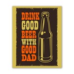 Dad beer Poster 16  x 20  Front