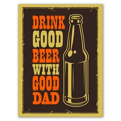 Dad Beer Poster 18  X 24 