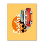 Summer surfing Poster 16  x 20  Front