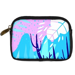 Aquatic Surface Patterns Digital Camera Leather Case