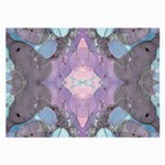 Marbled patterns Large Glasses Cloth Front