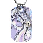 Landslide Baby Blue Dog Tag (Two Sides) Back