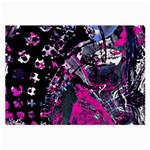 Rollercoaster Large Glasses Cloth (2 Sides) Back