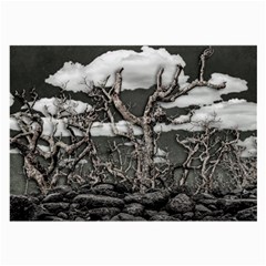 Dark Fantasy Landscape Poster Large Glasses Cloth (2 Sides)