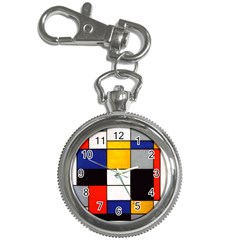 Composition A By Piet Mondrian Key Chain Watches by maximumstreetcouture