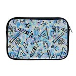 Science-education-doodle-background Apple MacBook Pro 17  Zipper Case Front