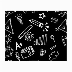 Knowledge-drawing-education-science Small Glasses Cloth