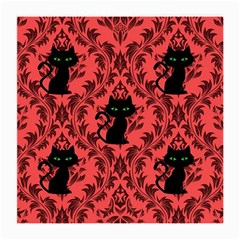 Cat Pattern Medium Glasses Cloth (2 Sides) by InPlainSightStyle