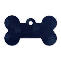 Blueberries Dog Tag Bone (two Sides)