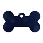 Blueberries Dog Tag Bone (Two Sides) Front
