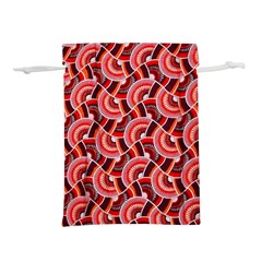 Digital Waves Lightweight Drawstring Pouch (l)