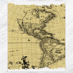 Map-vintage-old-ancient-antique Canvas 11  X 14 