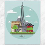 Paris-france-french-europe-travel Canvas 11  x 14  10.95 x13.48  Canvas - 1