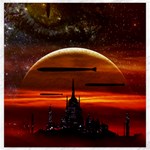 Science-fiction-digital-illustration Canvas 16  x 16  15.2 x15.41  Canvas - 1