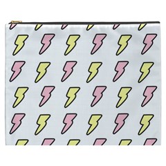 Pattern Cute Flash Design Cosmetic Bag (xxxl) by brightlightarts