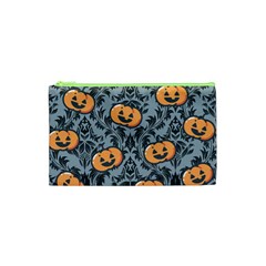 Halloween Jack O Lantern Cosmetic Bag (xs) by InPlainSightStyle