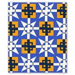 Shapes on a blue background                                                       Poster 20  x 24  20 x24  Poster - 1