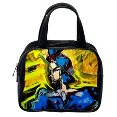 Blue Bird-1-4 Classic Handbag (one Side) by bestdesignintheworld